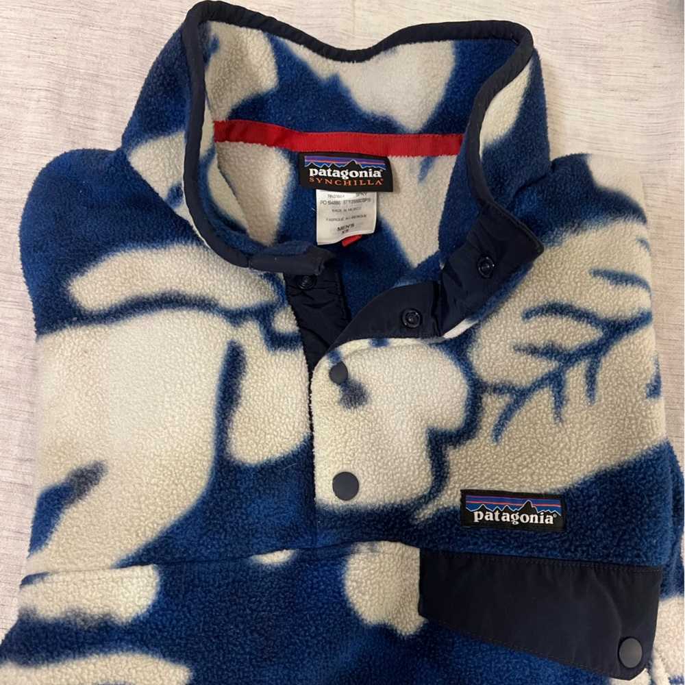 Patagonia Synchilla Snap-T Fleece, Hawaiian Pattern 2015